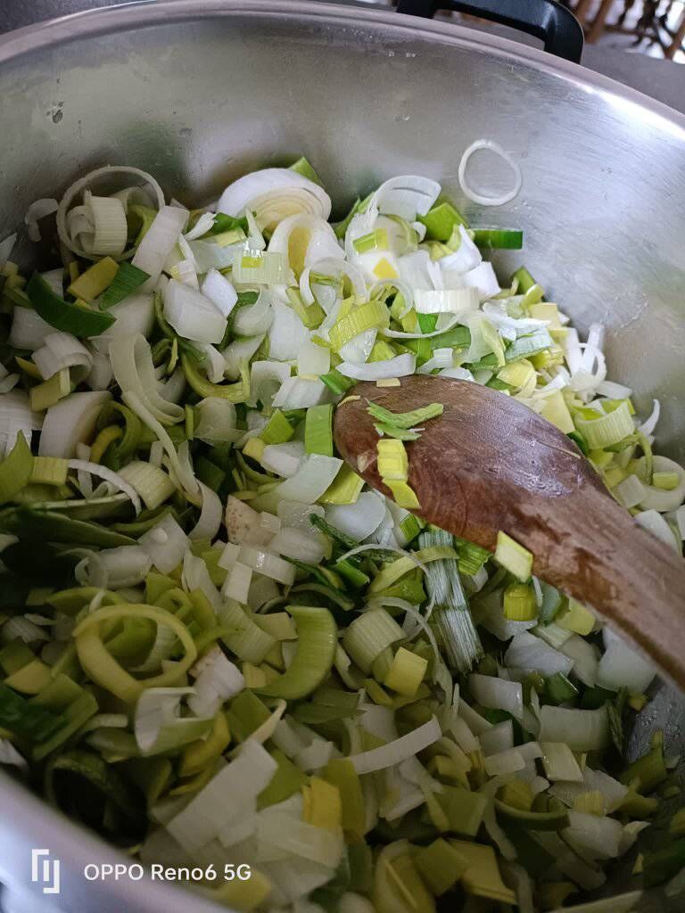 Fondue de poireaux
