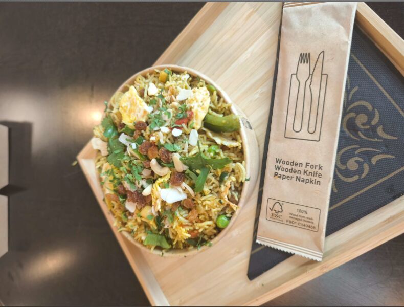 Biryani Fried rice eggs