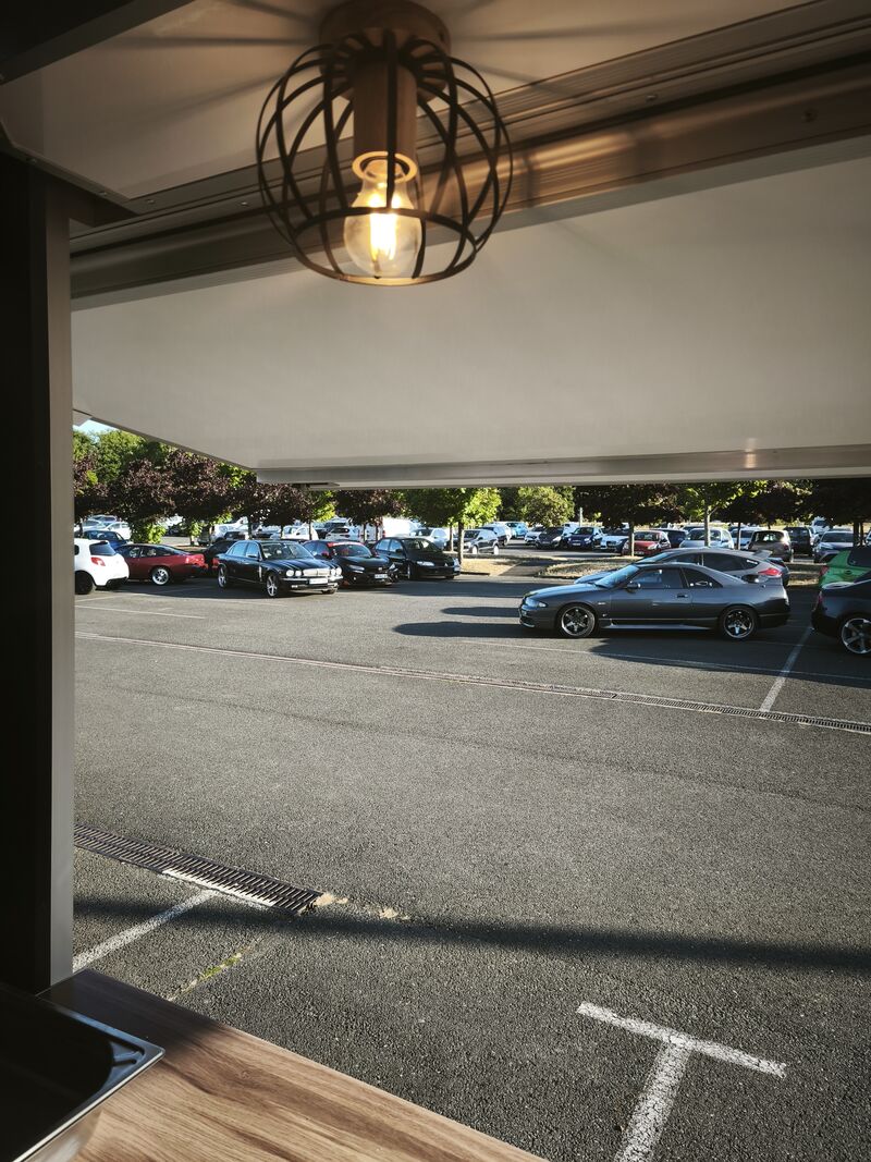 La vue dans notre drakkar roulant 🤩