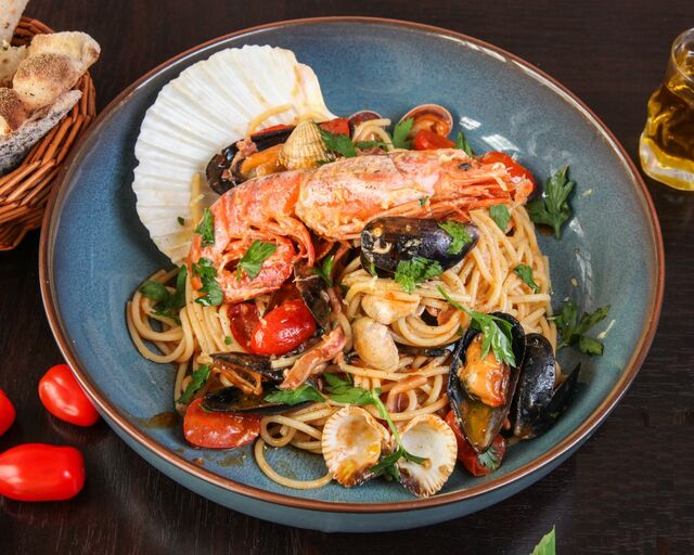 SPAGHETTI FRUTTI DI MARE