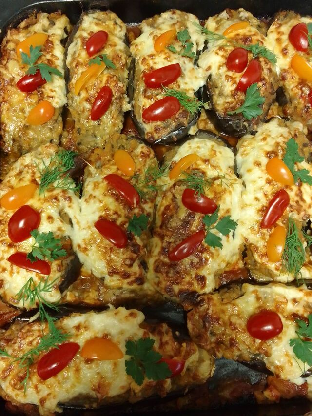 Faszerowany Bakłażan Wege