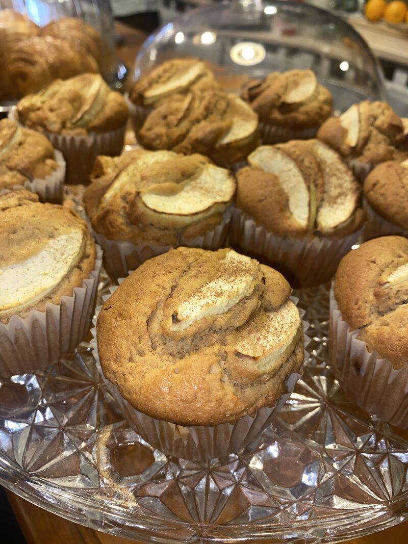 Muffins pomme cannelle et sirop d’érable 