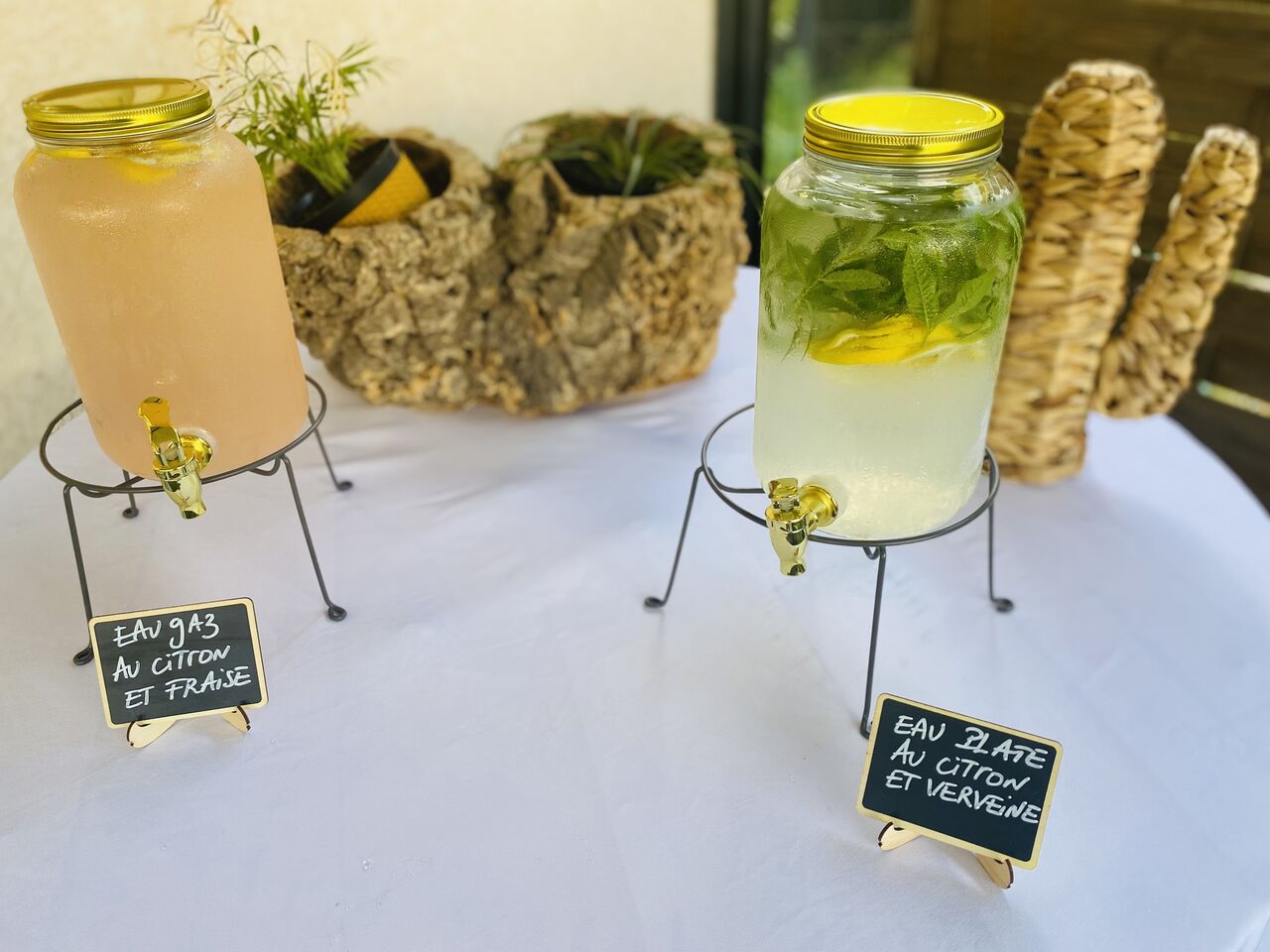 Fontaines à eaux aromatisées