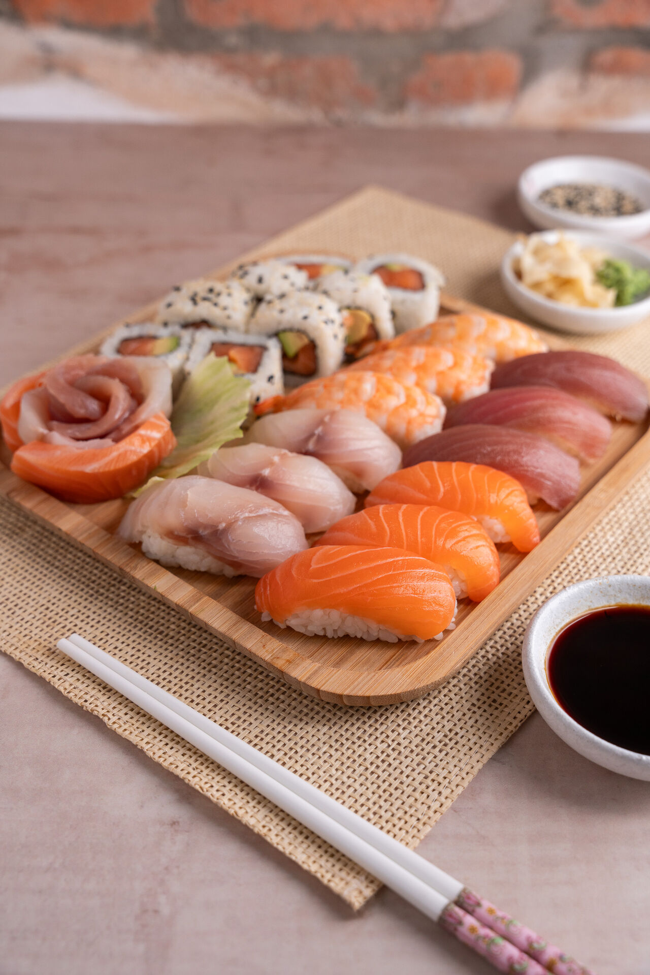 Mix di Tonno, Salmone e Ricciola