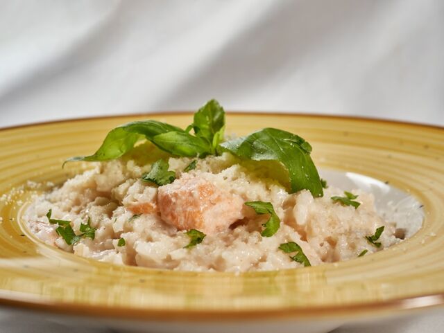 Risotto Salmone