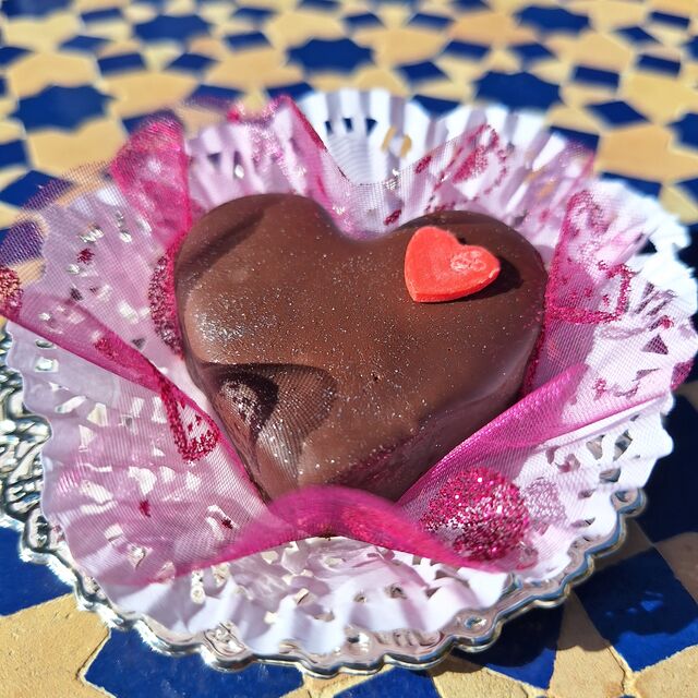 Coeur choco-noisettes