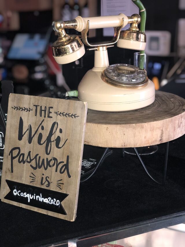 Wi-fi gratuito para clientes 