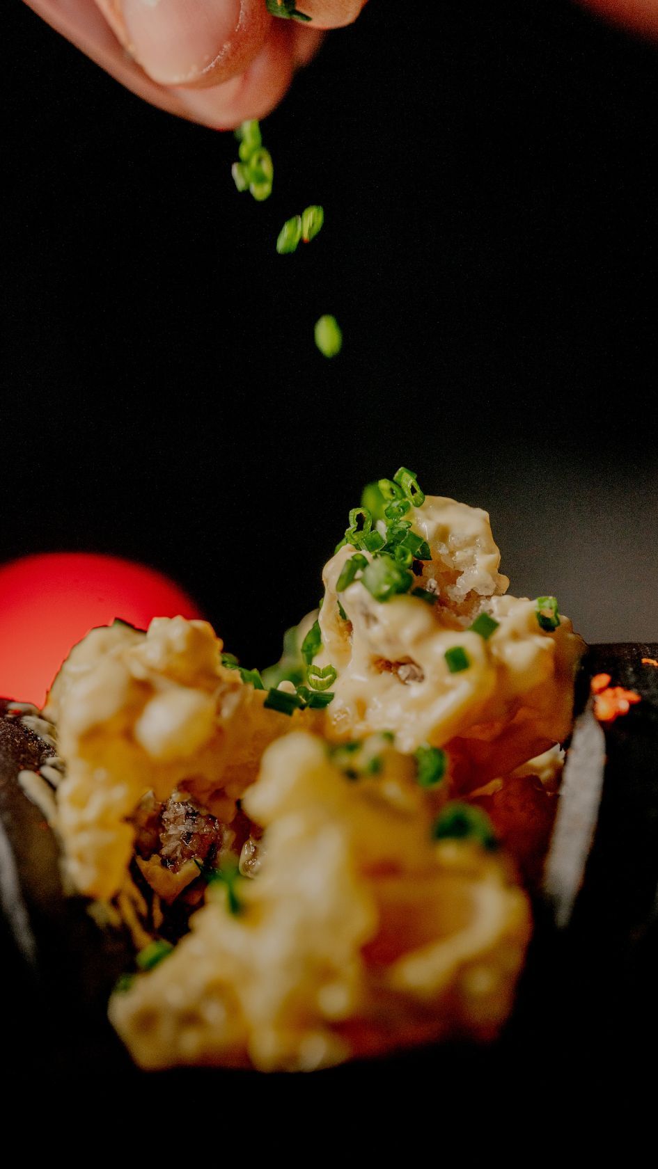 DÚO DE BAOS NEGROS CON CALAMAR CRUJIENTE