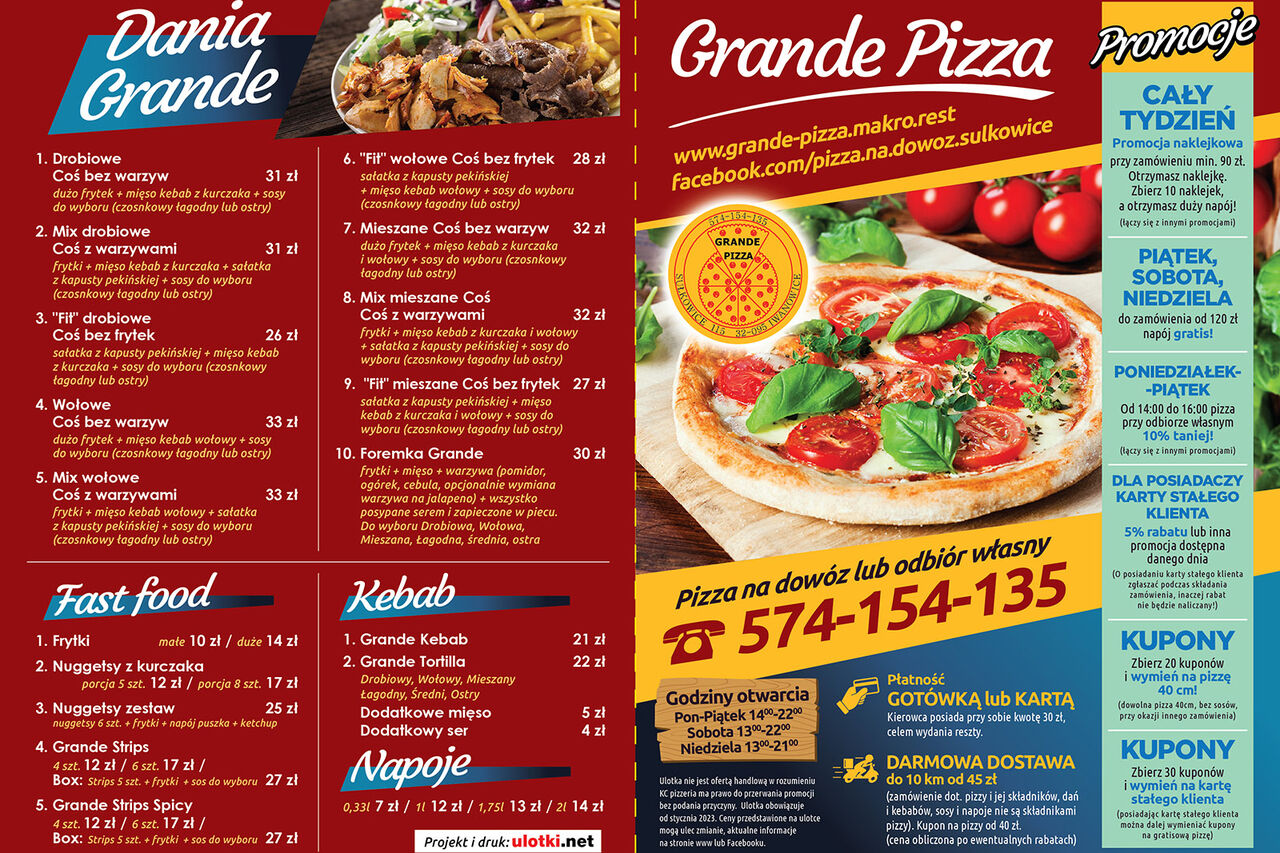 Poniedziałek - Piątek