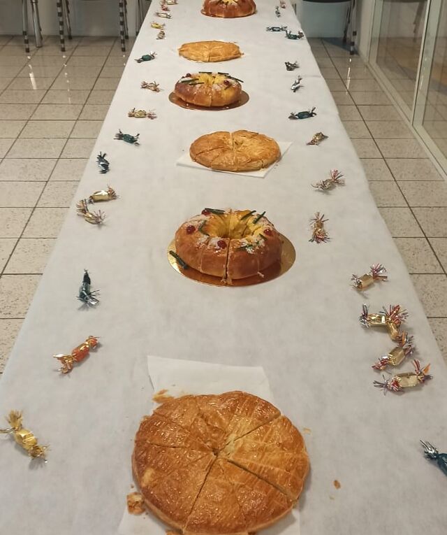 Galettes des rois, Vœux de la Direction, Aix-en-Provence, janvier 2023