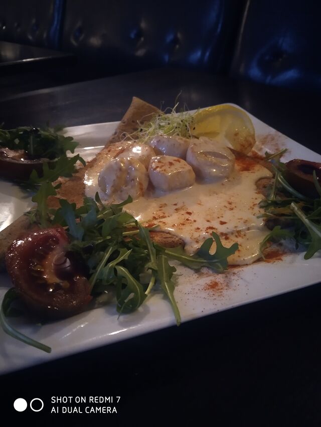 Galette aux St Jacques