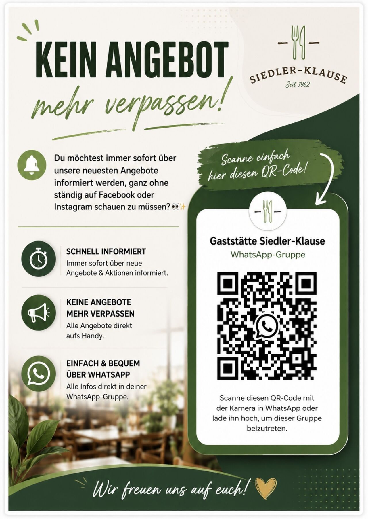 Angebote/ Neuigkeiten/ Informationen