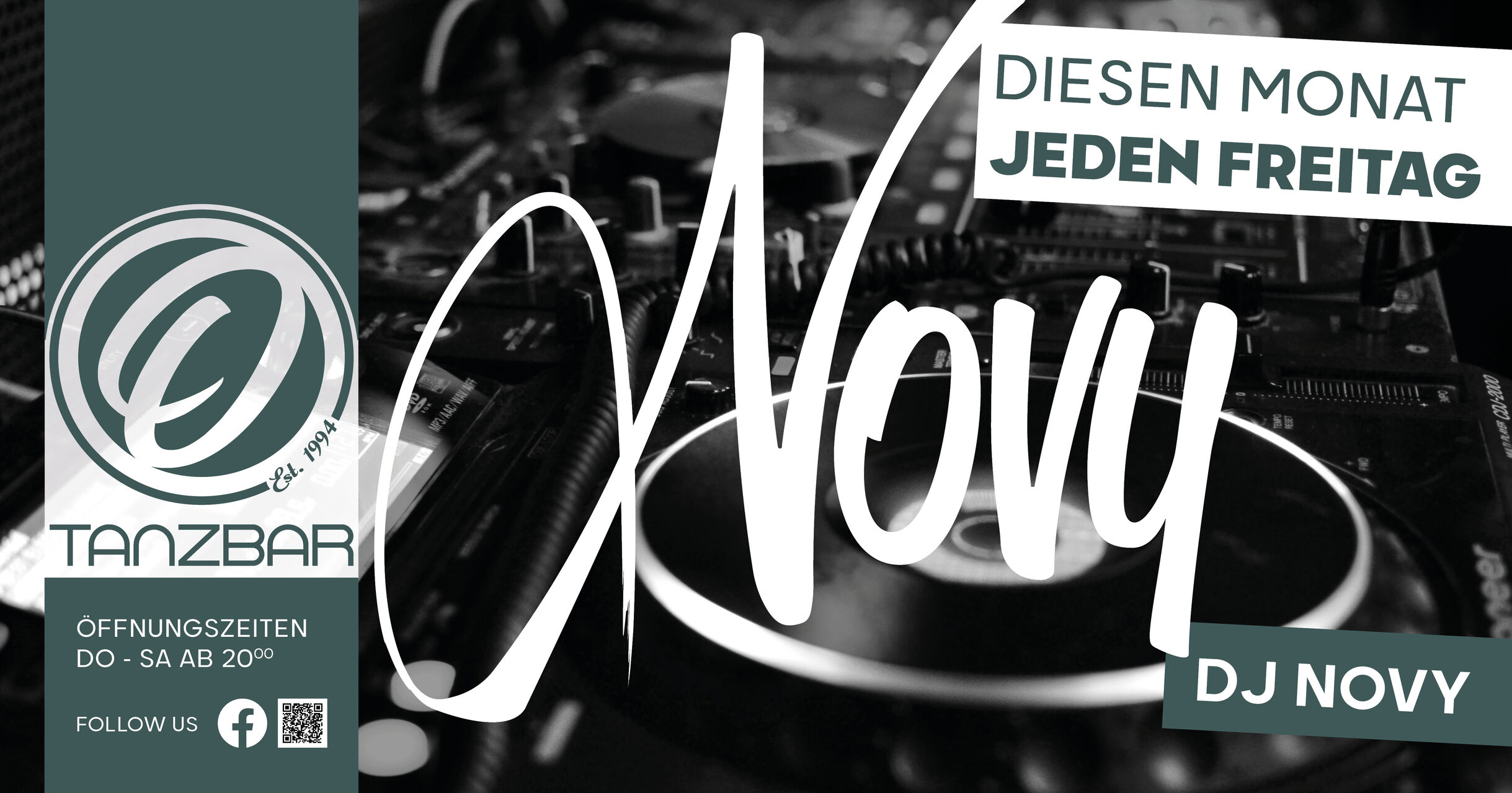 DJ NOVY jeden Freitag im Jänner