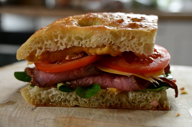 Roastbeef v domácim pečivu