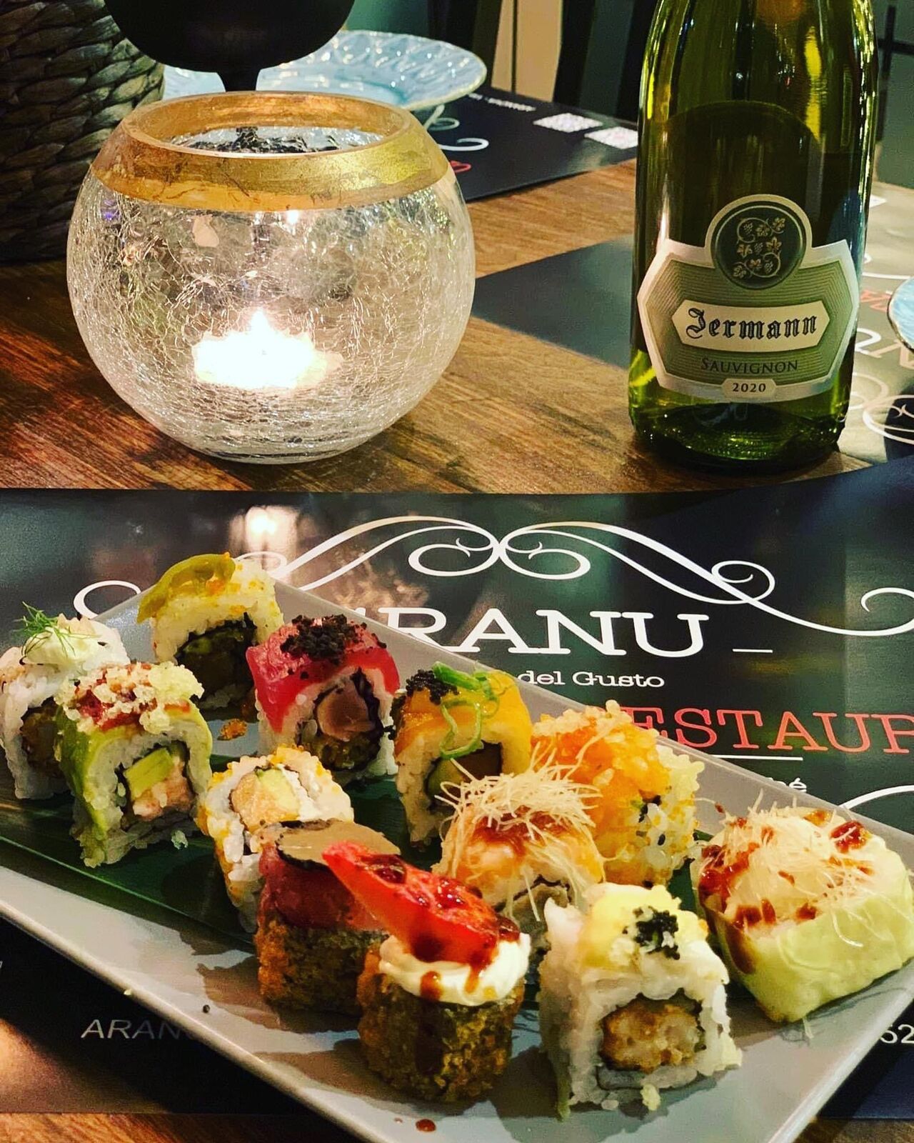 Tutti i Giorni Tempira di Sushi Giapponese- Brasiliano, Tutti i Giovedi menú completo di Sushi, 