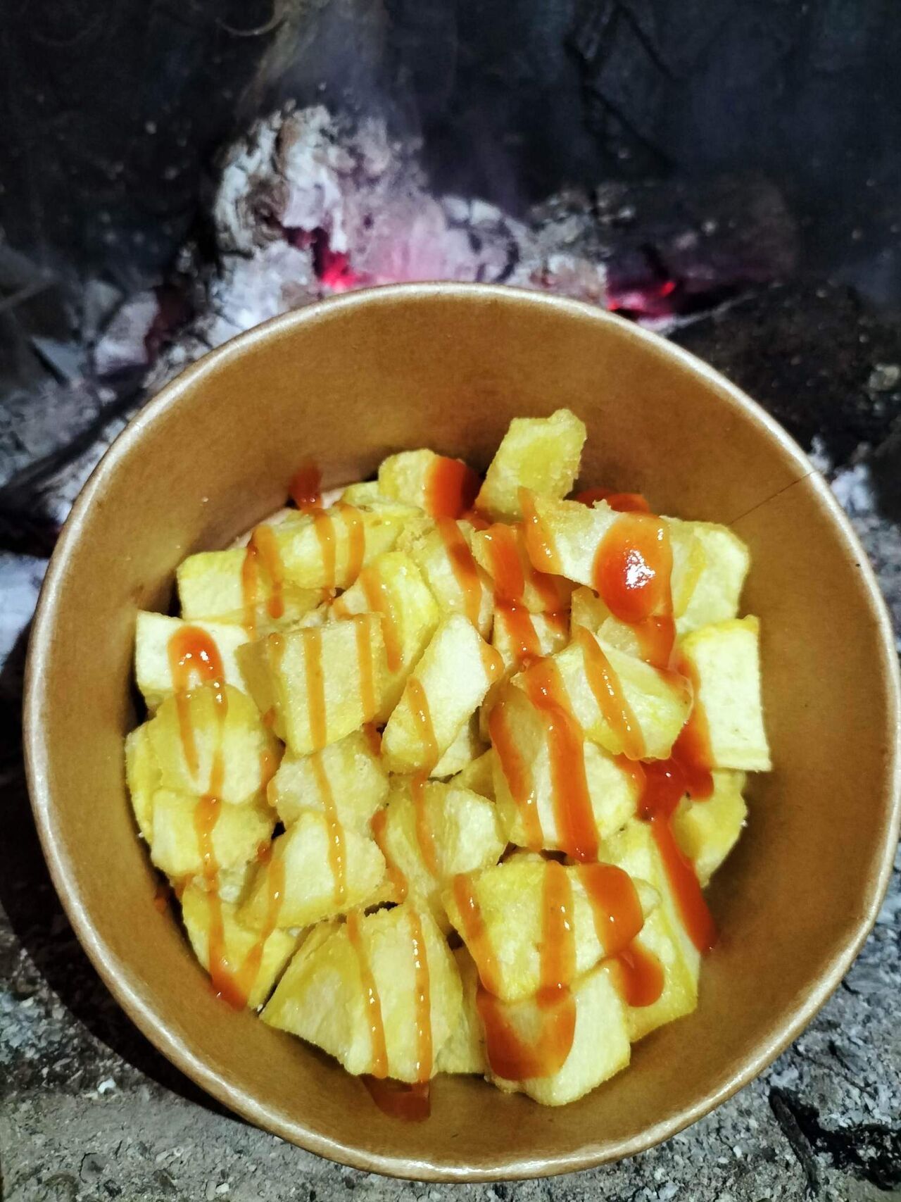 Las patatas bravas