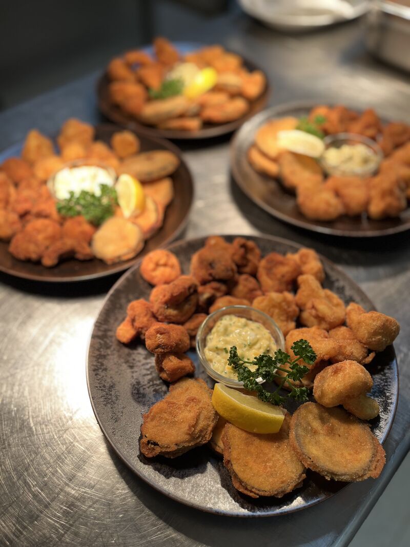 Gebackenes Gemüse & Champignons