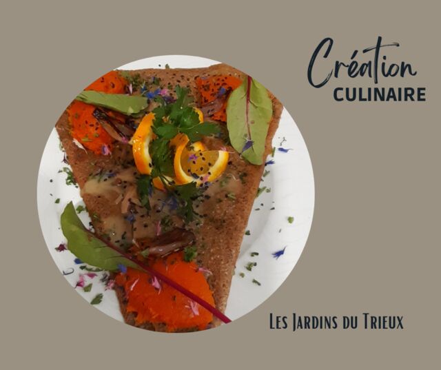 Restaurant Les Jardins du Trieux : Galette du Sud-Ouest