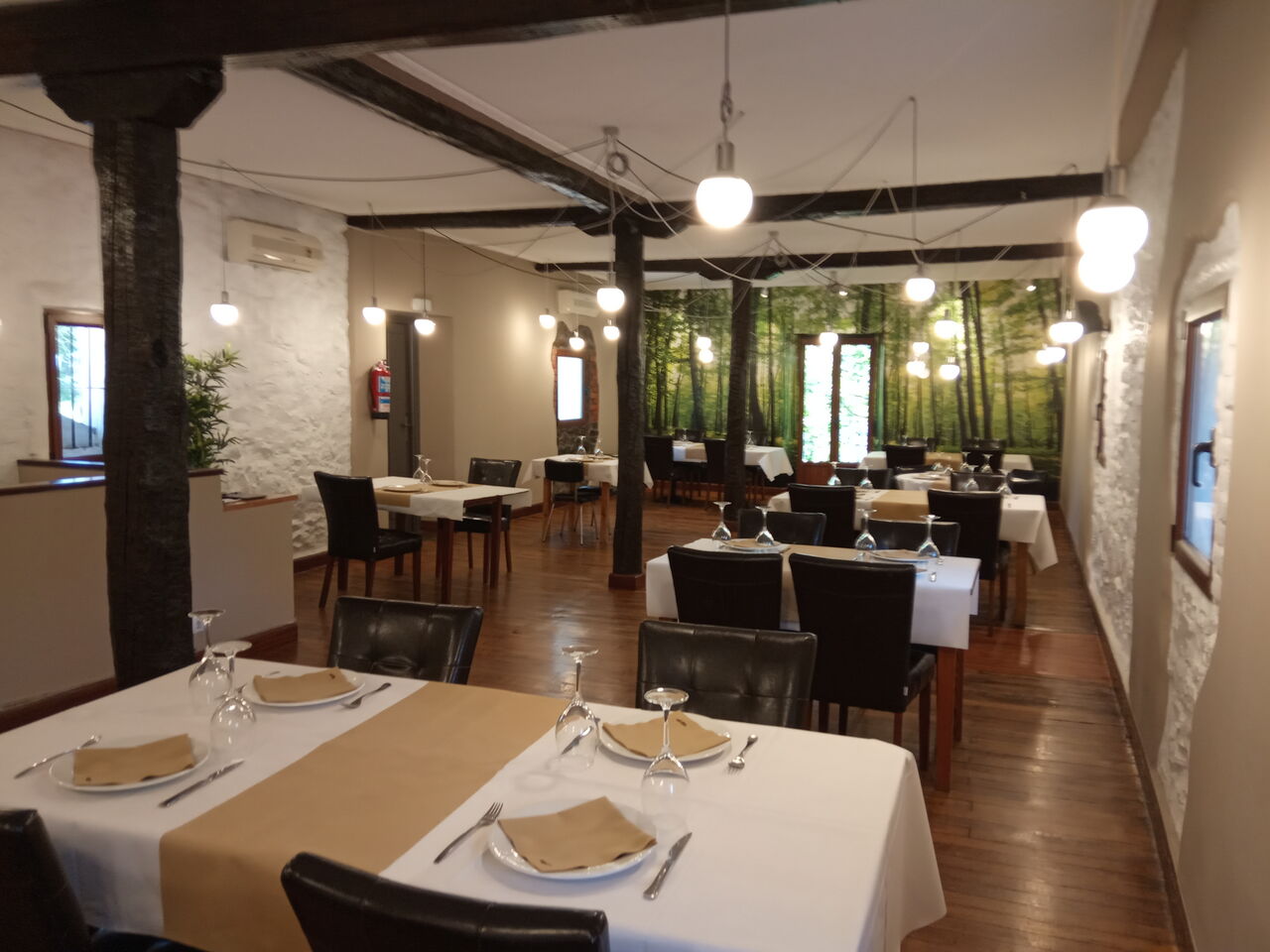 El comedor principal.