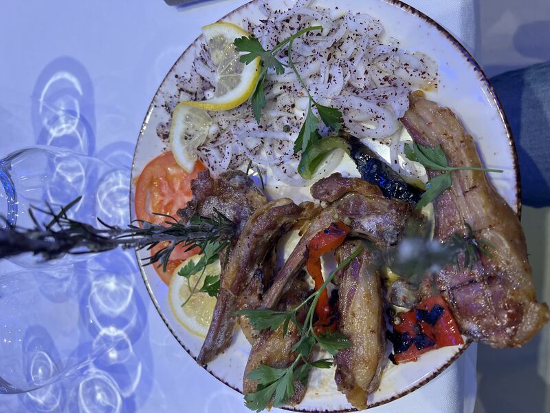 Assiette côtelettes