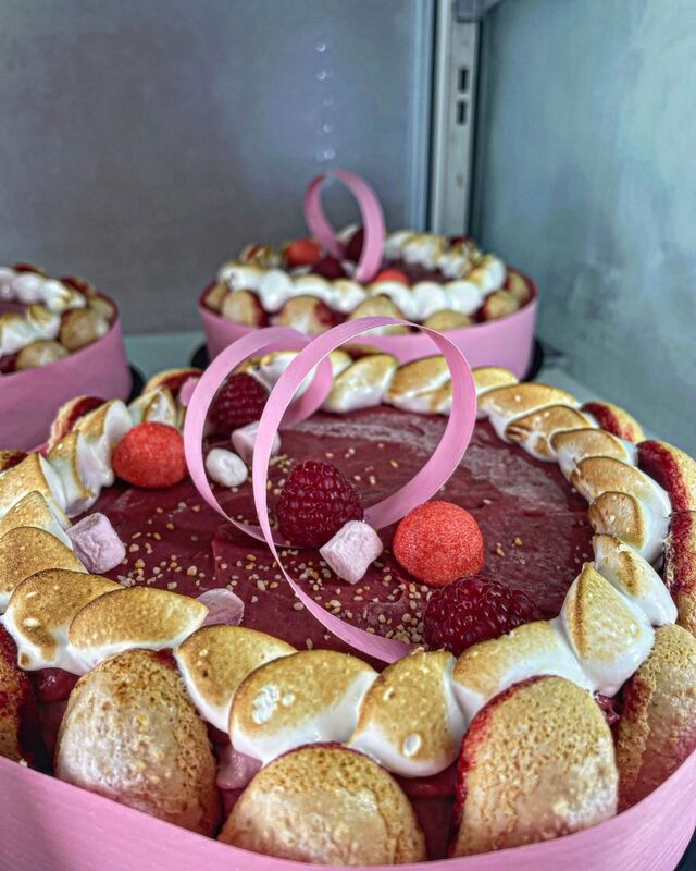 Notre véritable charlotte aux fraises