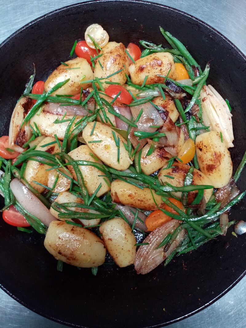 Poêlée de légumes frais