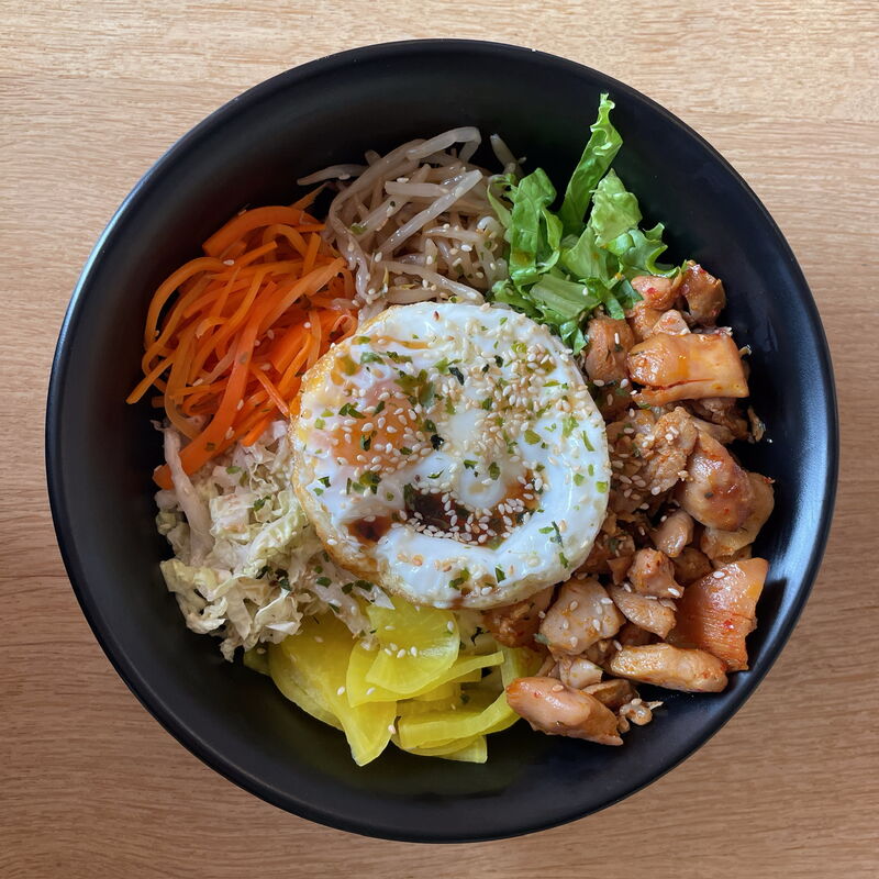 Bibimbap Poulet Sauté 