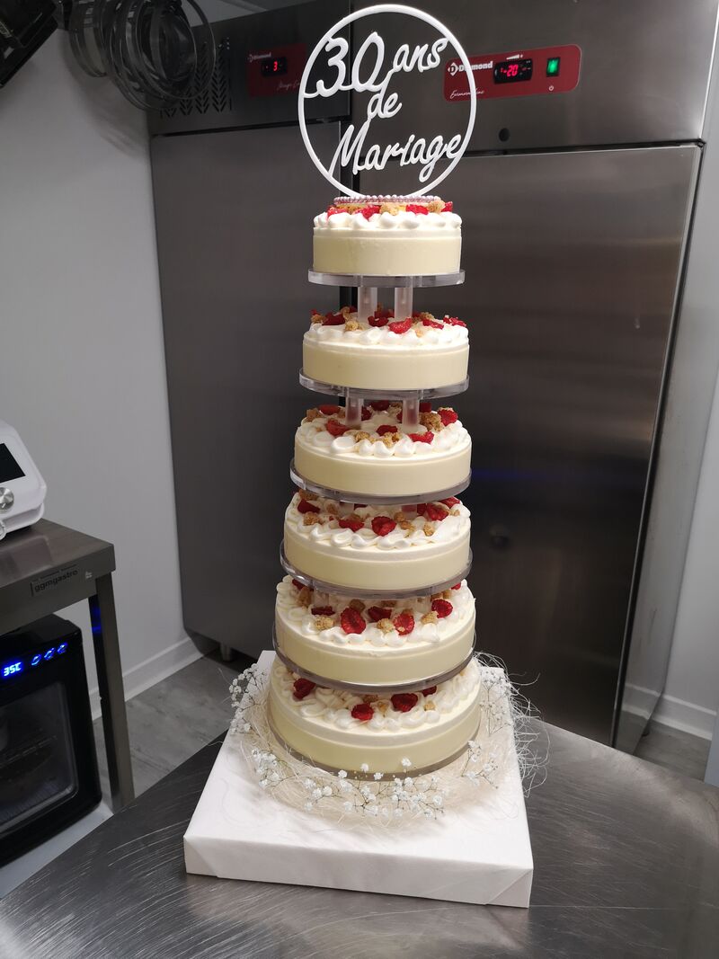 Entremets sur support