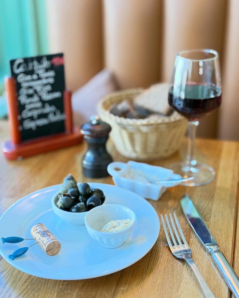 Bigorneaux accompagnés de mayonnaise maison