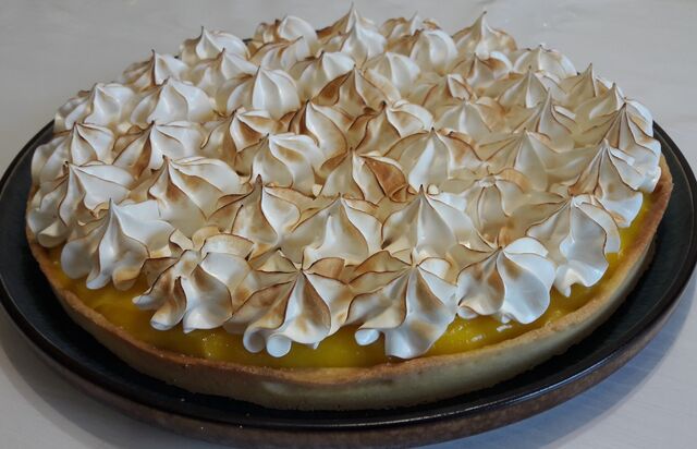 Tarte citron meringuée