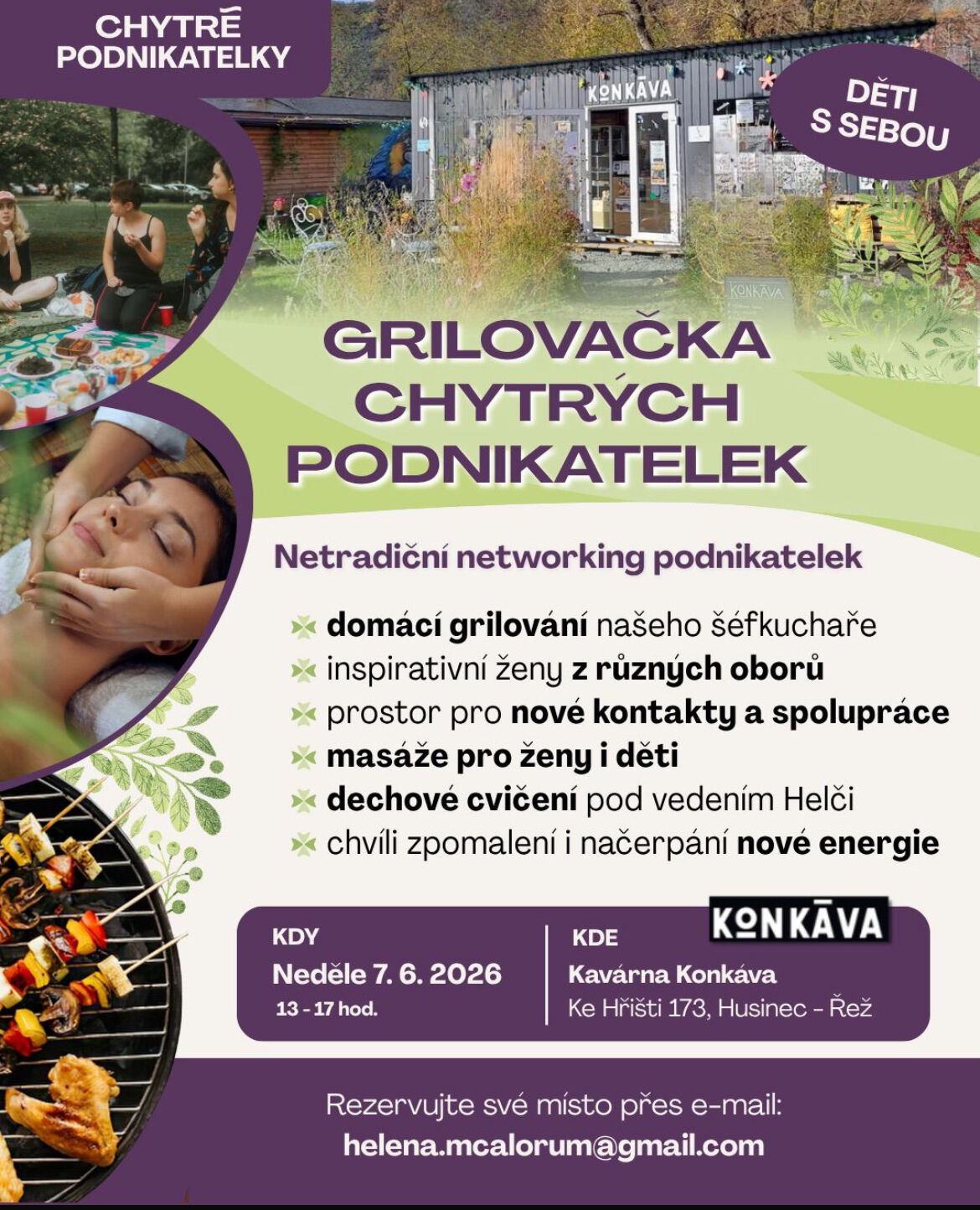 Grilování - networking