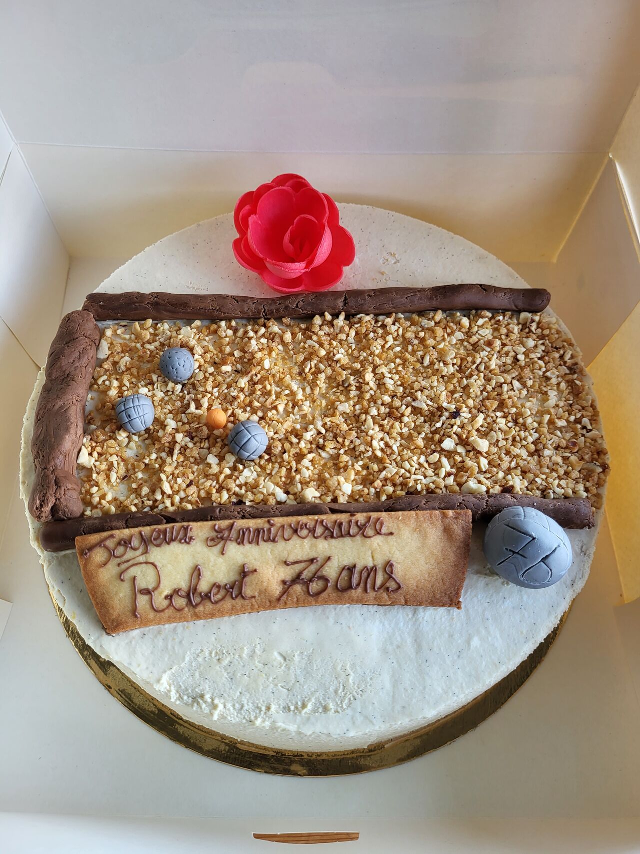 Gâteau pétanque