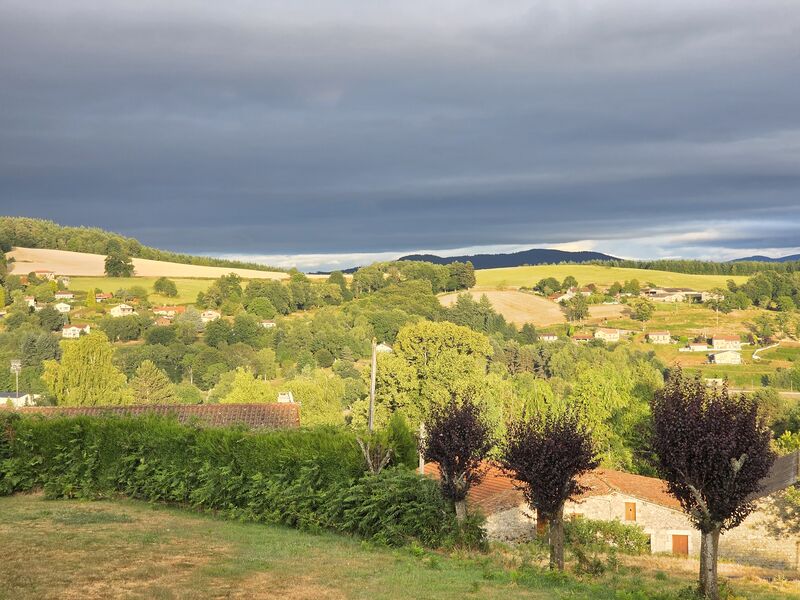 Vue de l'auberge