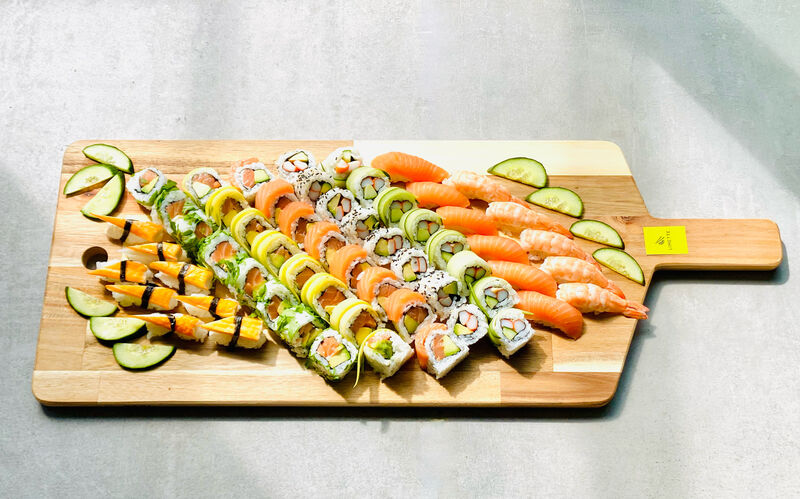 Fisch Sushiplatte 