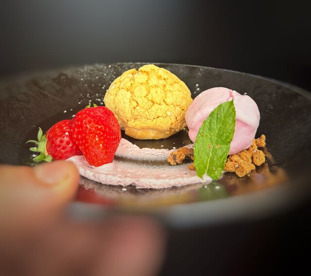 Choux fraise