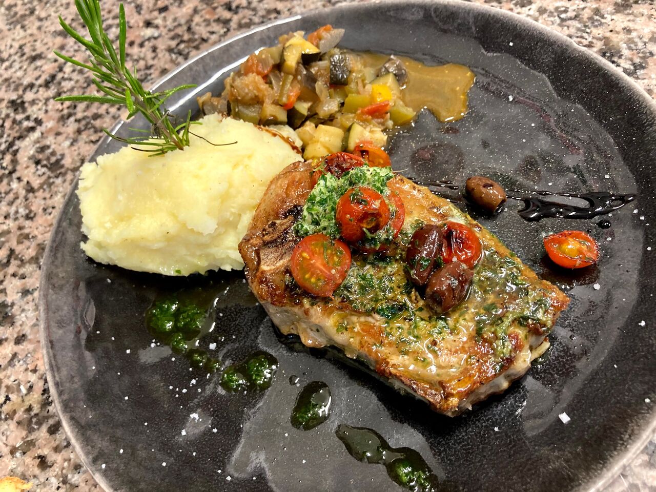 Pavé de lieu à la provençal