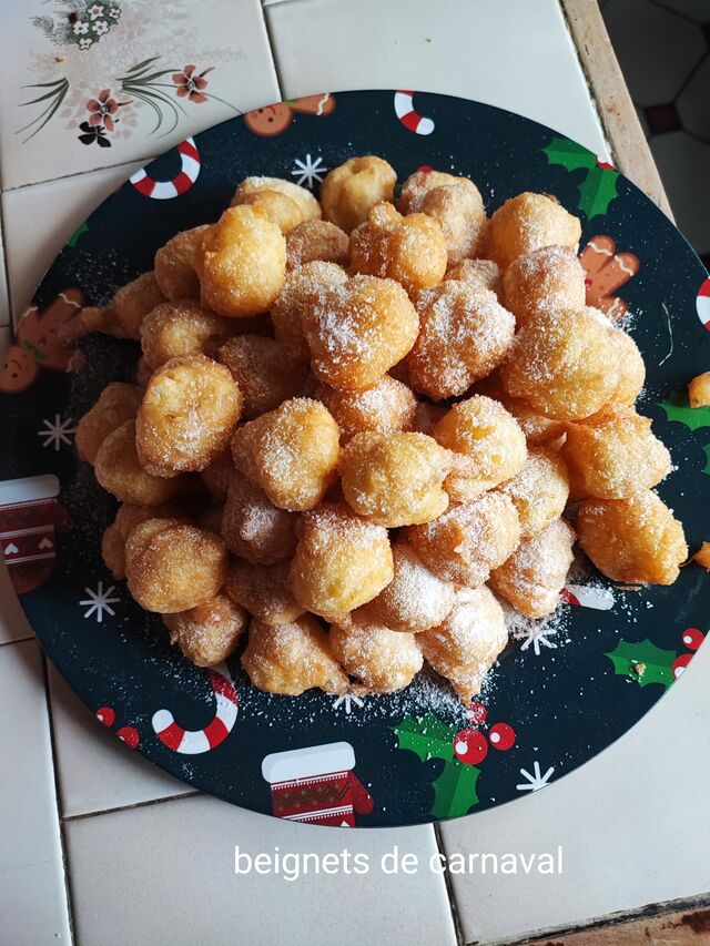 Beignets de carnaval 
