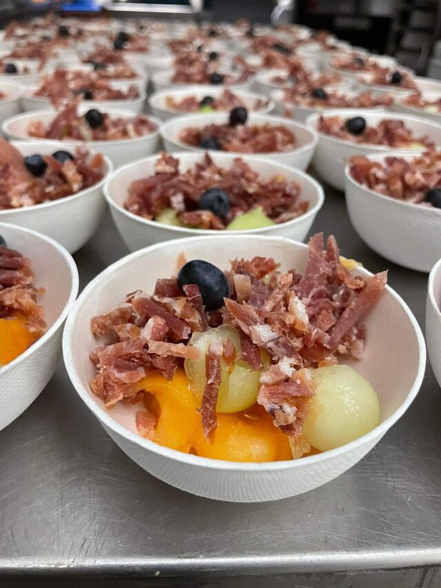 Potje Gandalf ham met meloen 