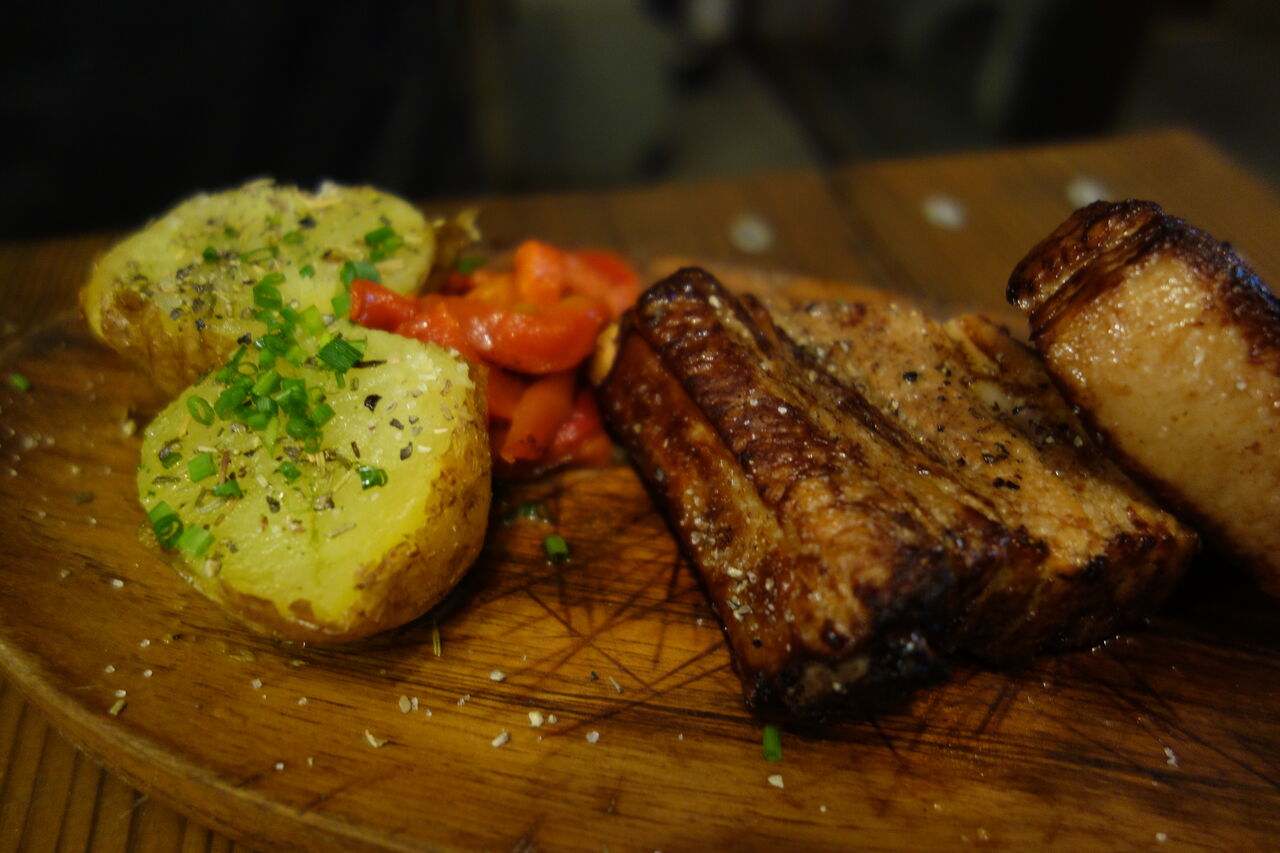 travers de porc cuisson lente