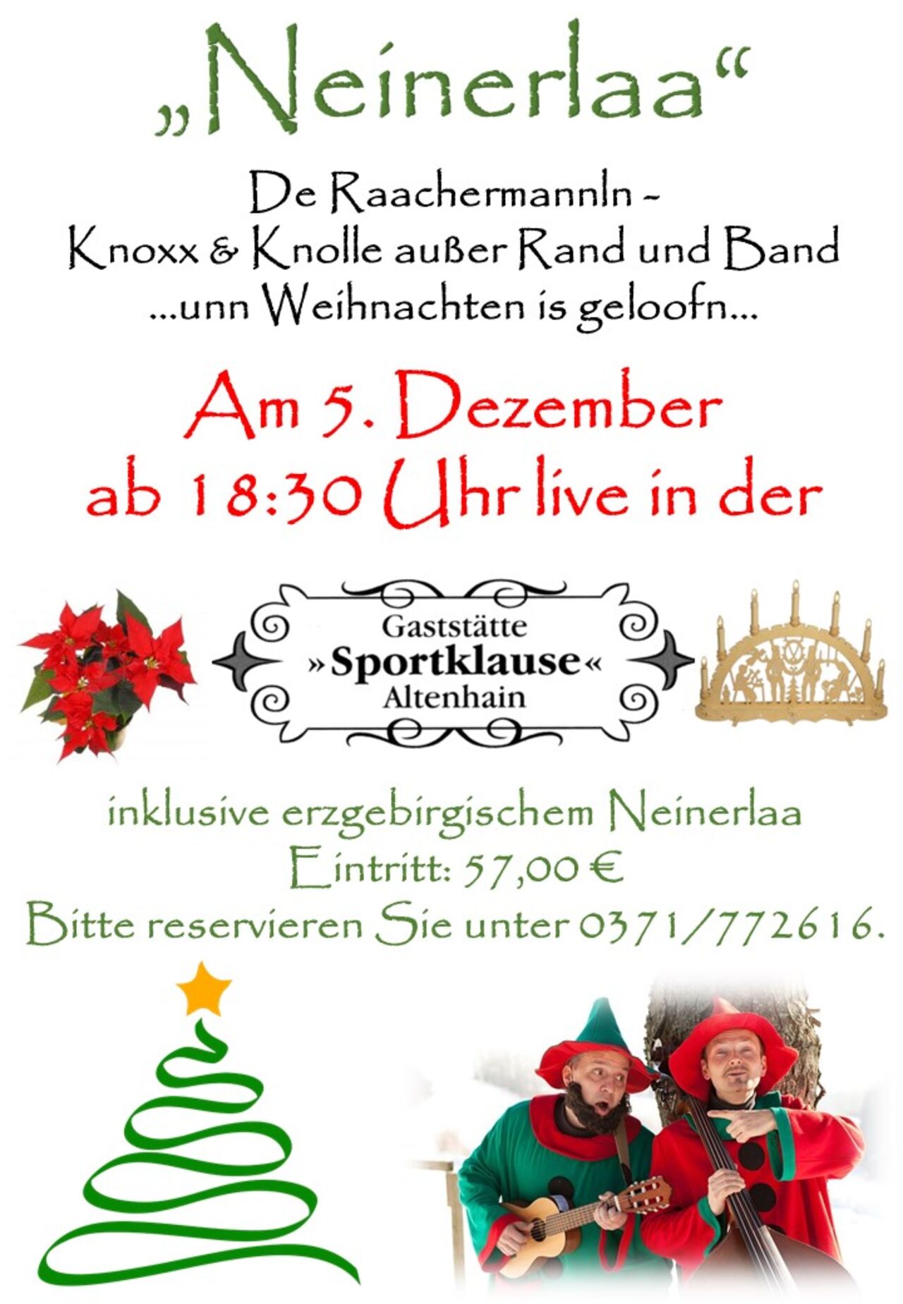 Unterhaltsames Neinerlaa