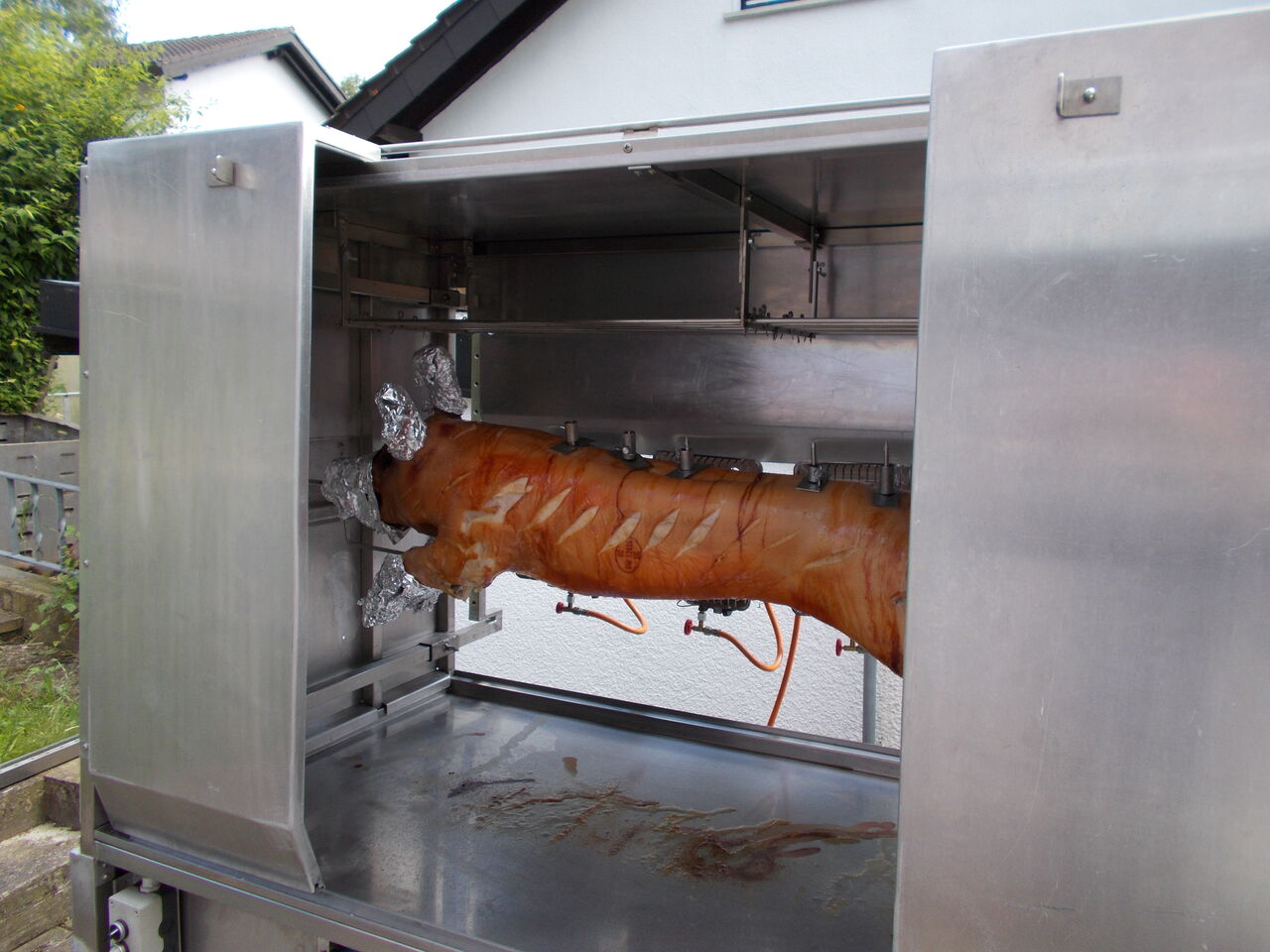 Spanferkel - gegrillt