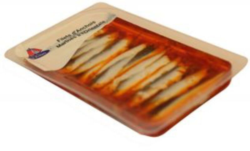 Barquette filets d'anchois à la provençale - 2,17€