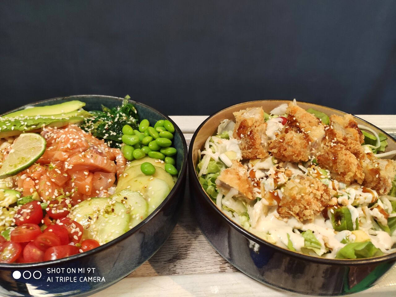 Poké saumon
Asian Salade 