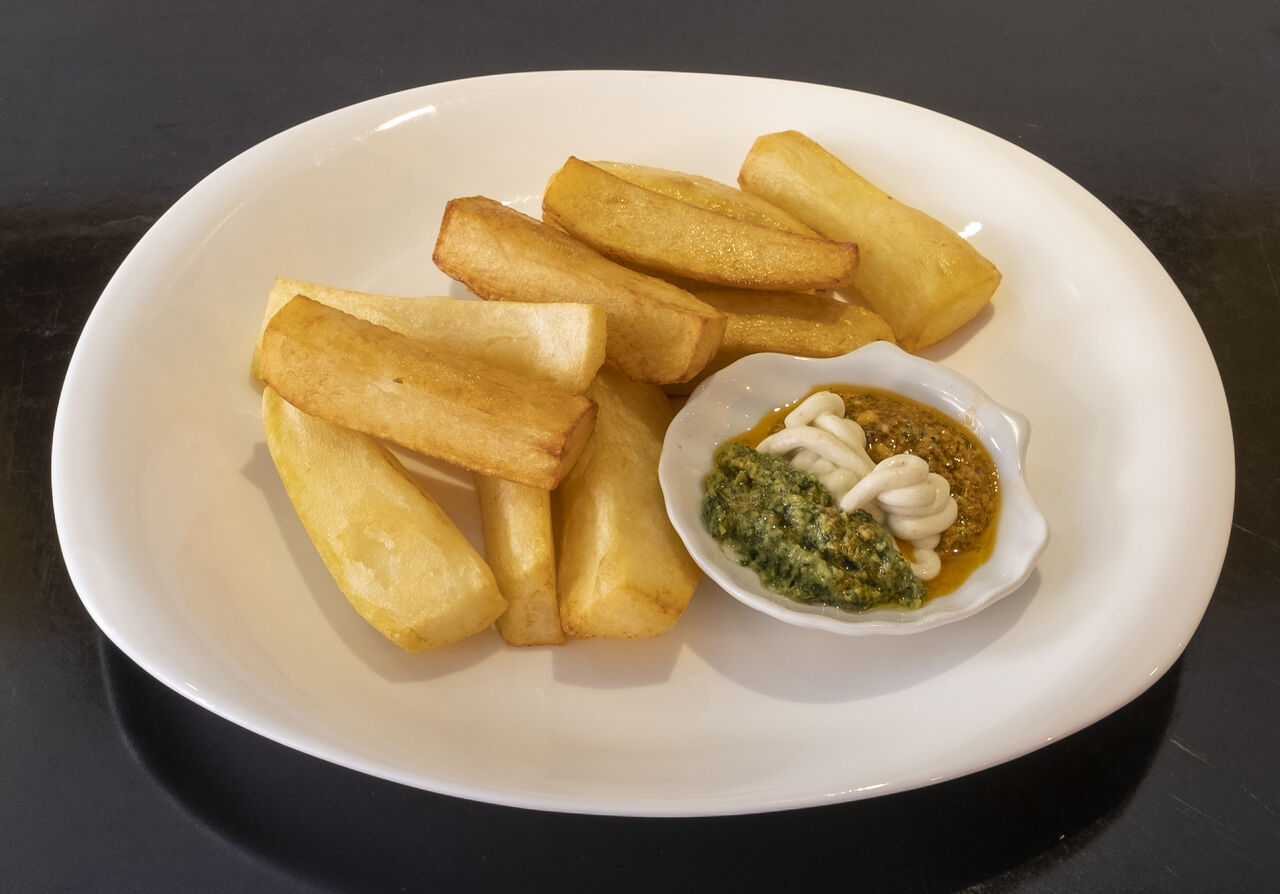 Les frites maison