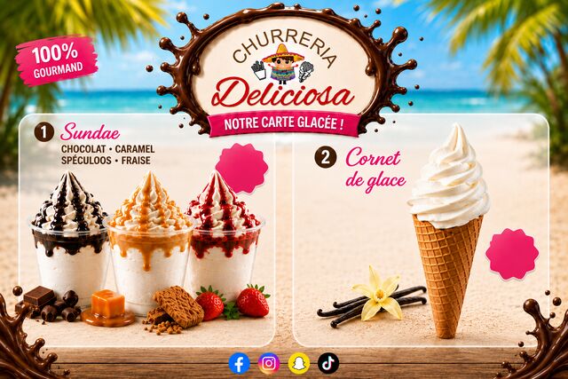 Sunday / Cornet de glace italienne