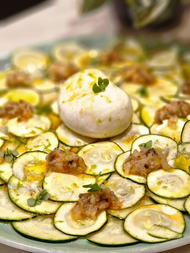 Carpaccio de Calabacín 