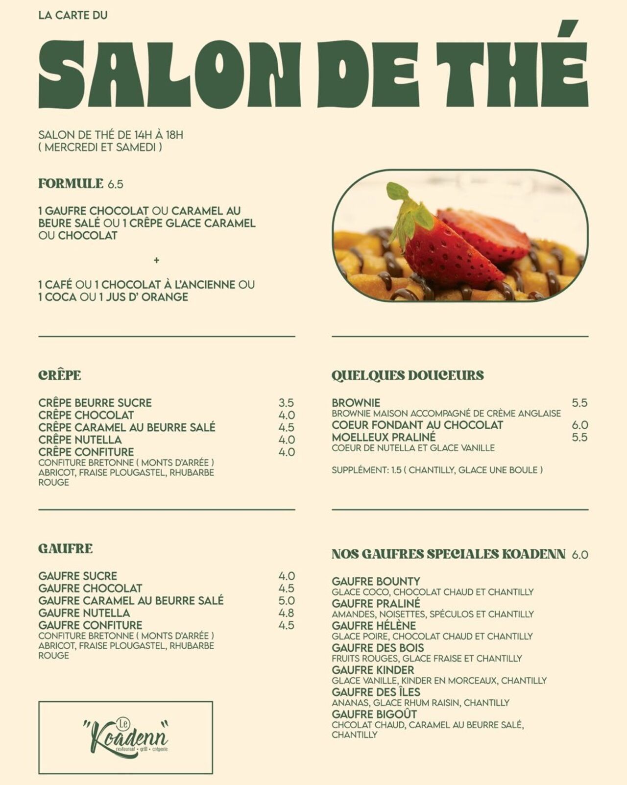 Le salon de thé du Koadenn