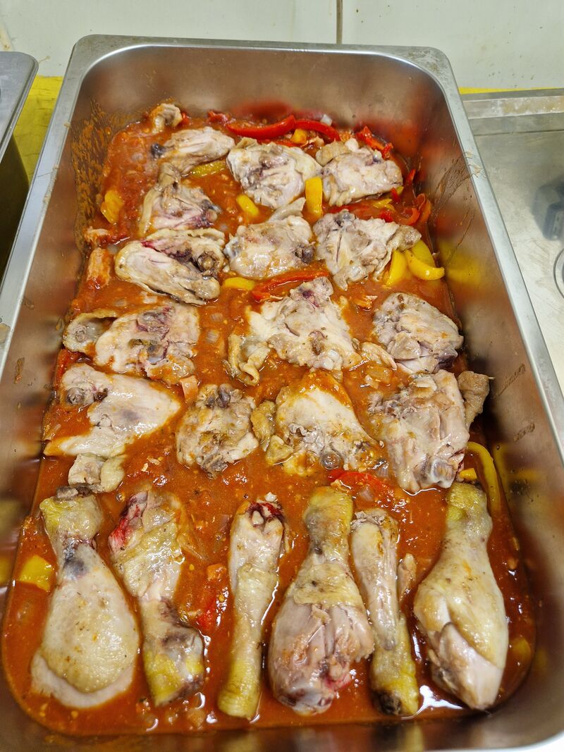 Poulet basquaise