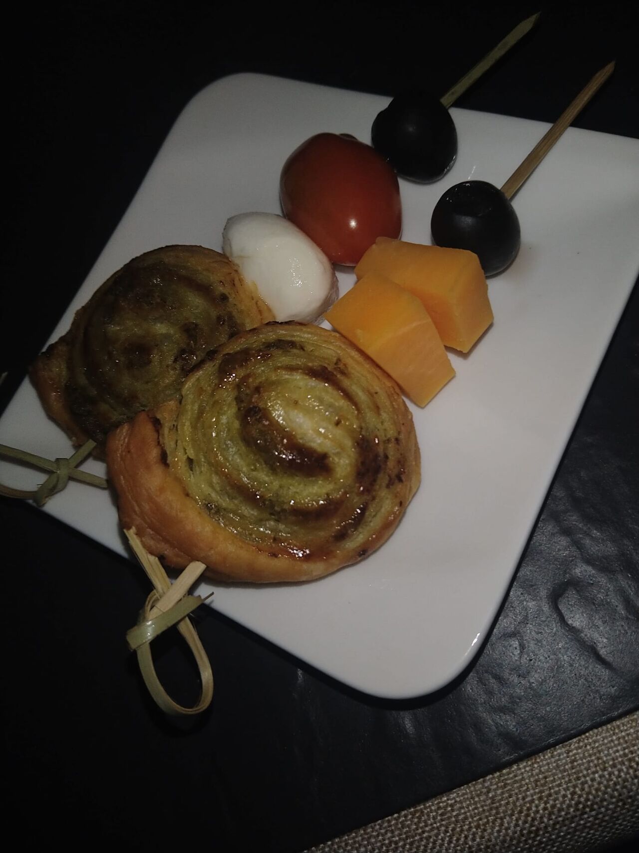 Blätterteig- Schnecken