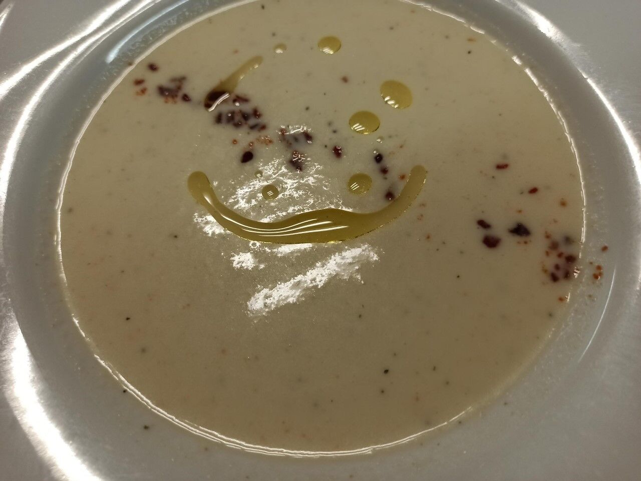 Sopa de Melón con aroma de Menta